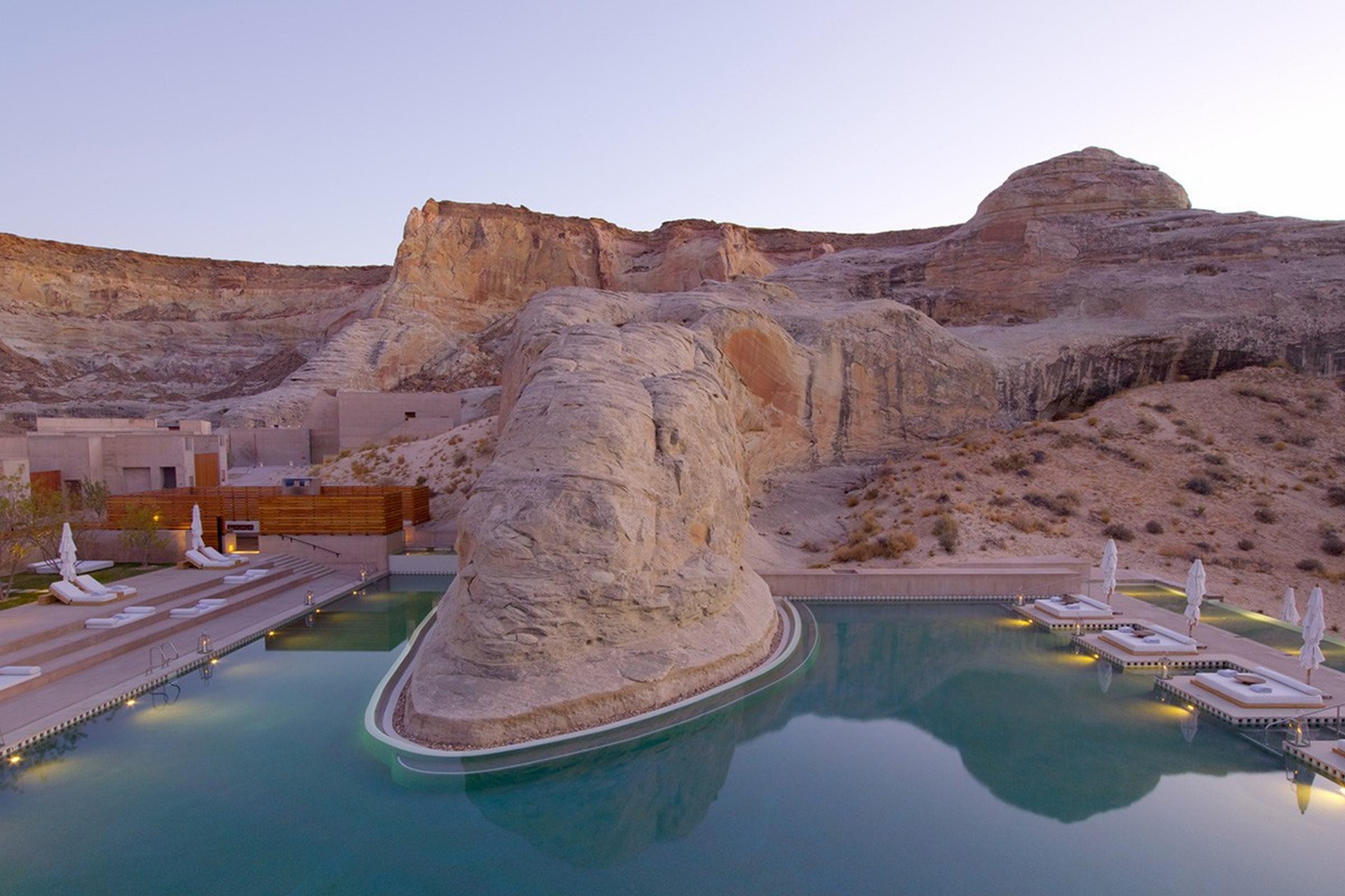 Готель Amangiri Canyon Point Екстер'єр фото