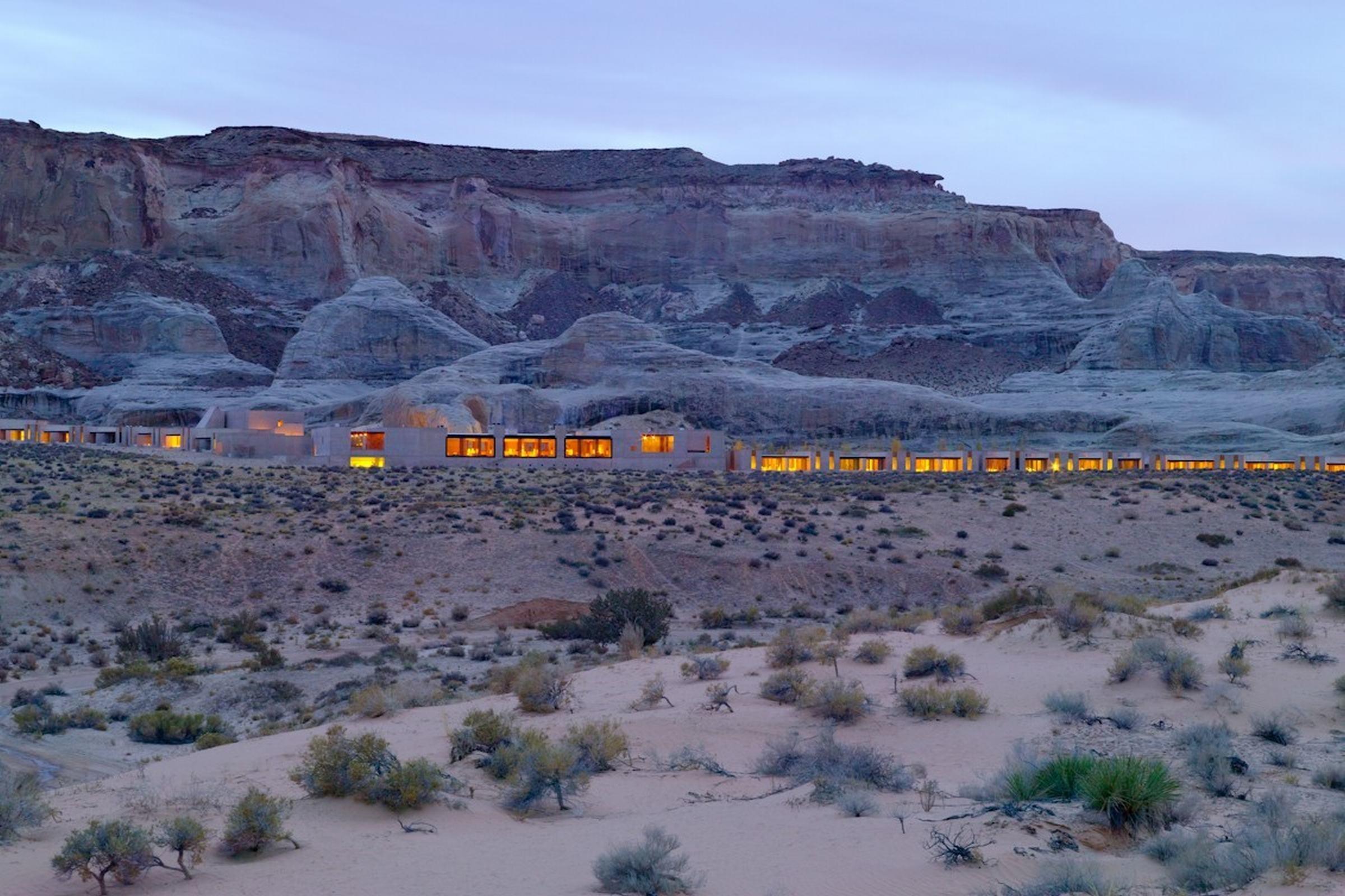 Готель Amangiri Canyon Point Екстер'єр фото